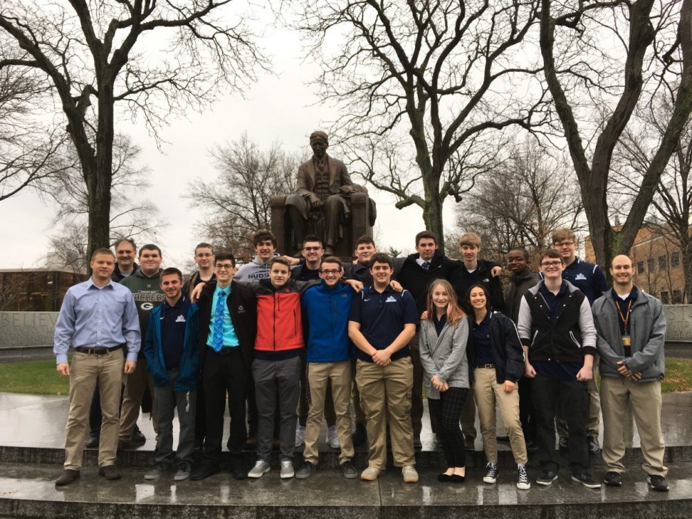 Students at Bridgestone's Americas Technical Center