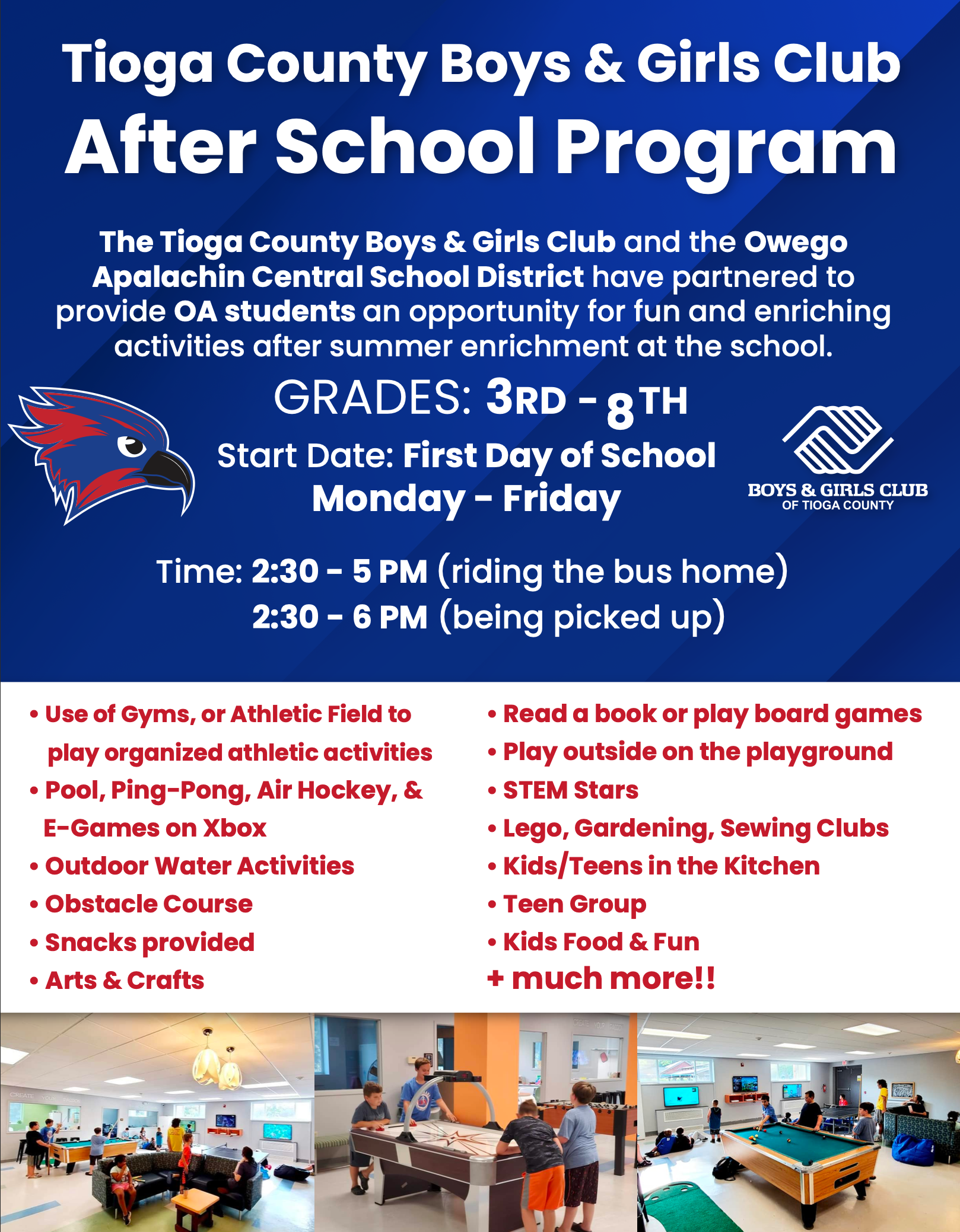 TCBGC AfterSchool Program Flyer