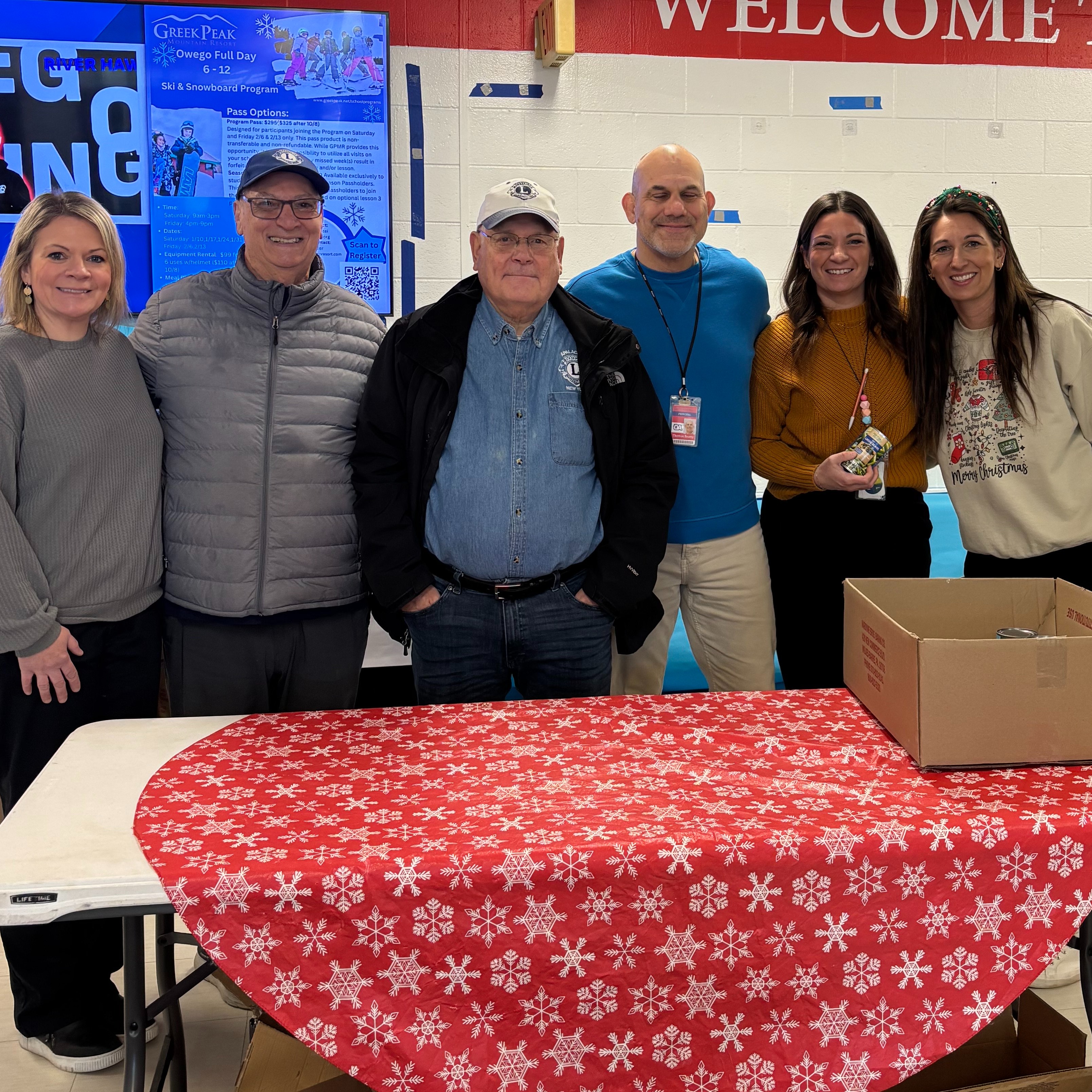 AES Food and Toy Drive Photo