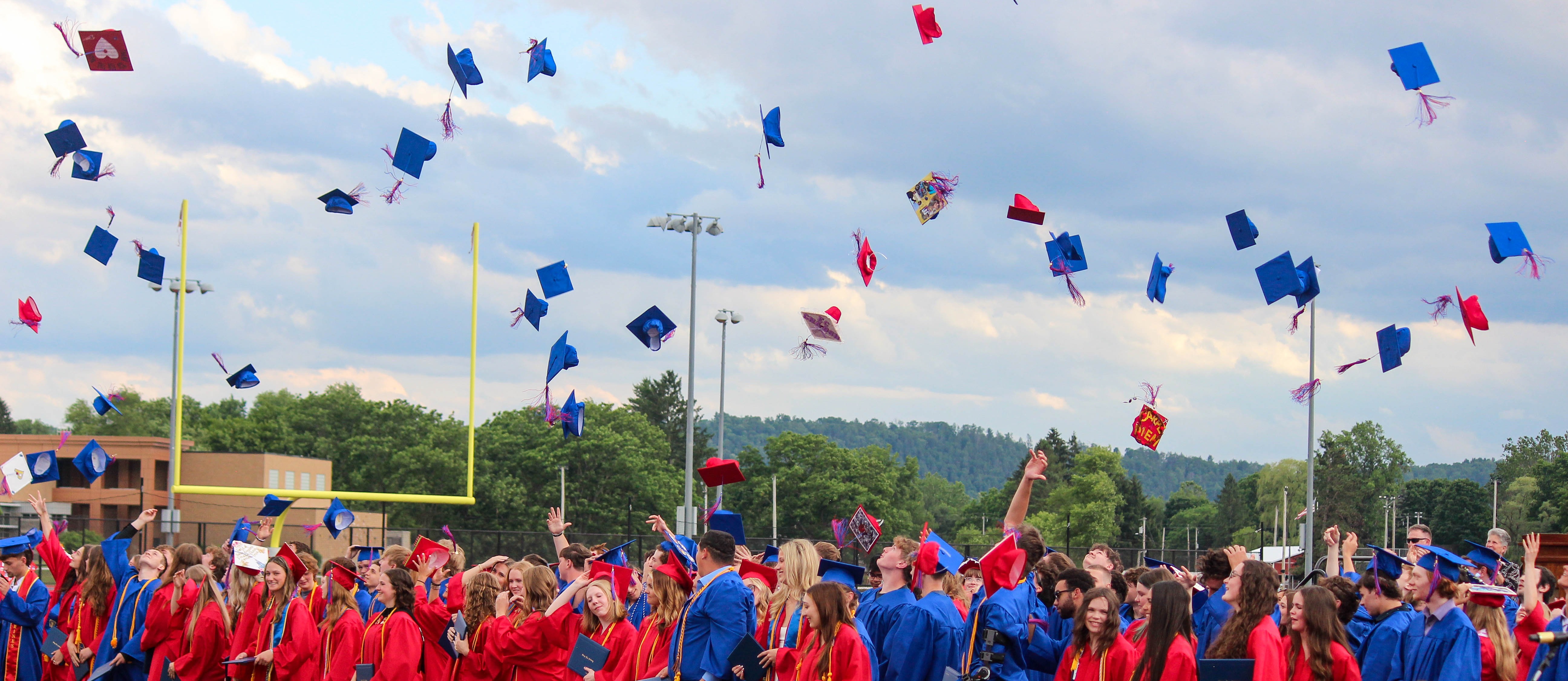 OFA Class of 2026 Graduation Ceremony Cap Toss