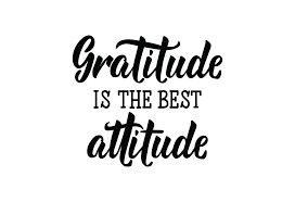 Flyer Gratitude is the best attitude
