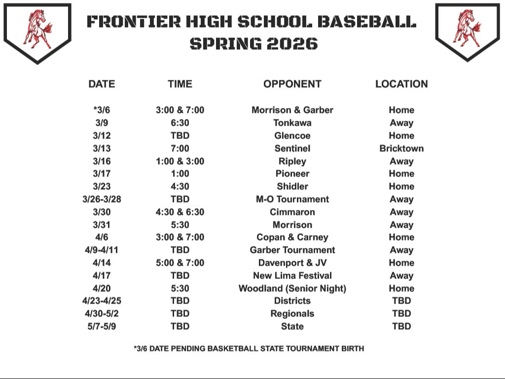 Baseball HS Spring 26