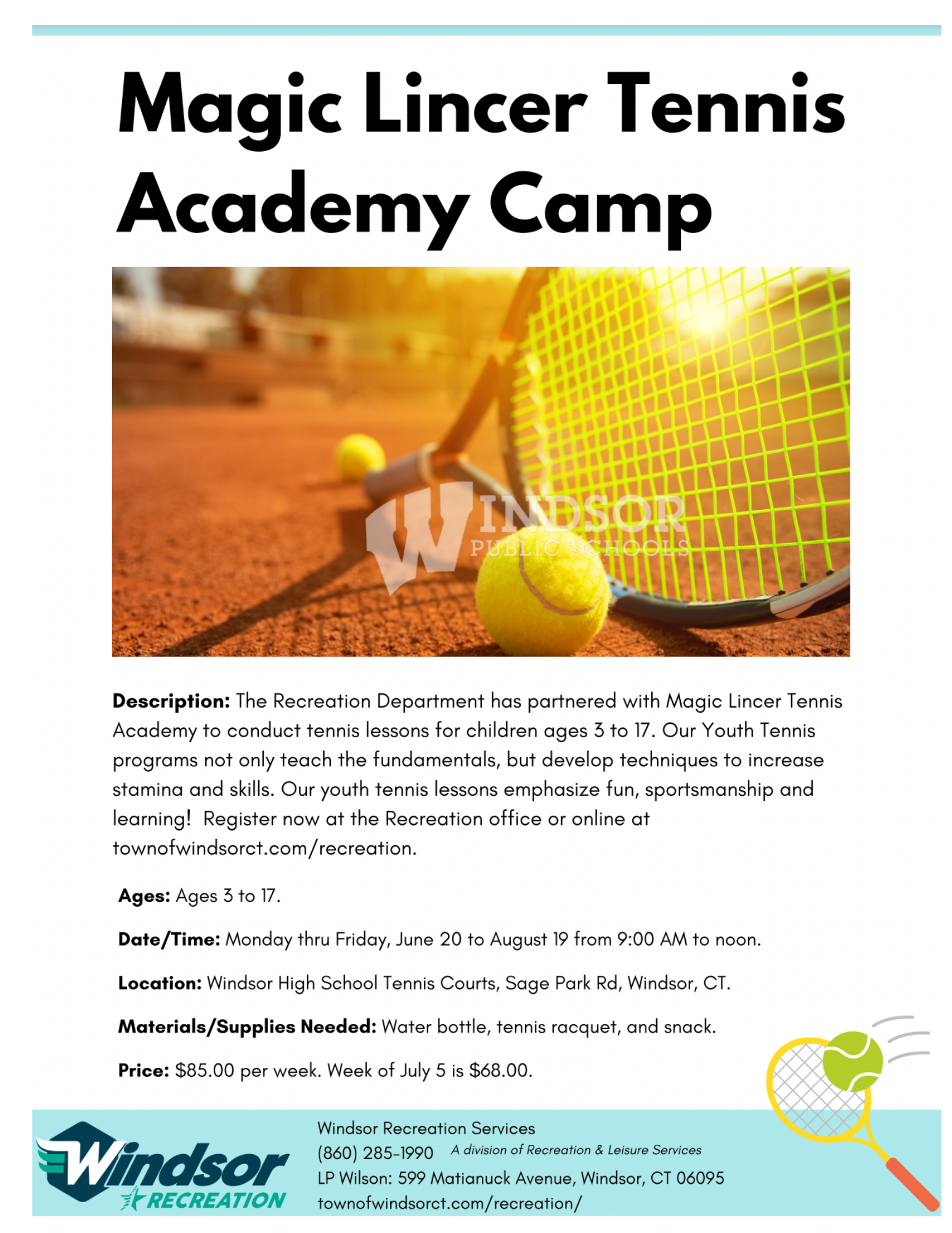 Magic Lincer Tennis Academy Camp
