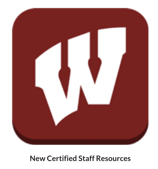New Certified Staff Resources 
