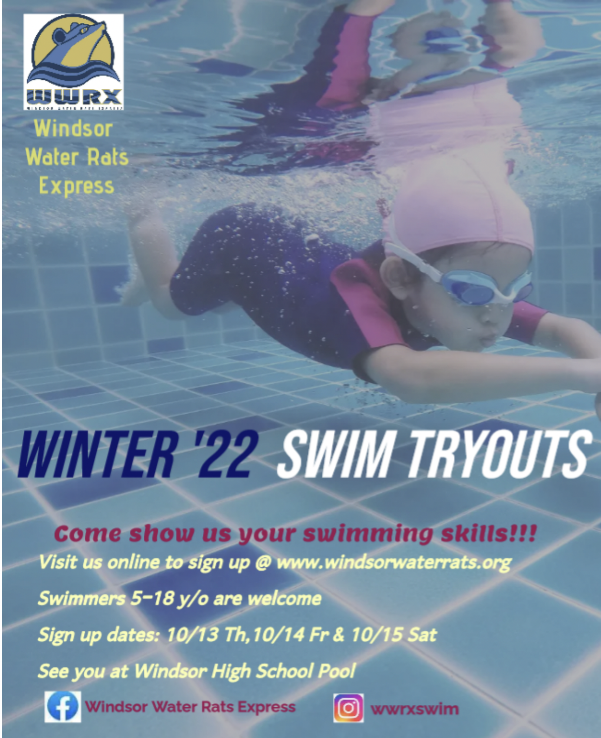 water rats tryouts 