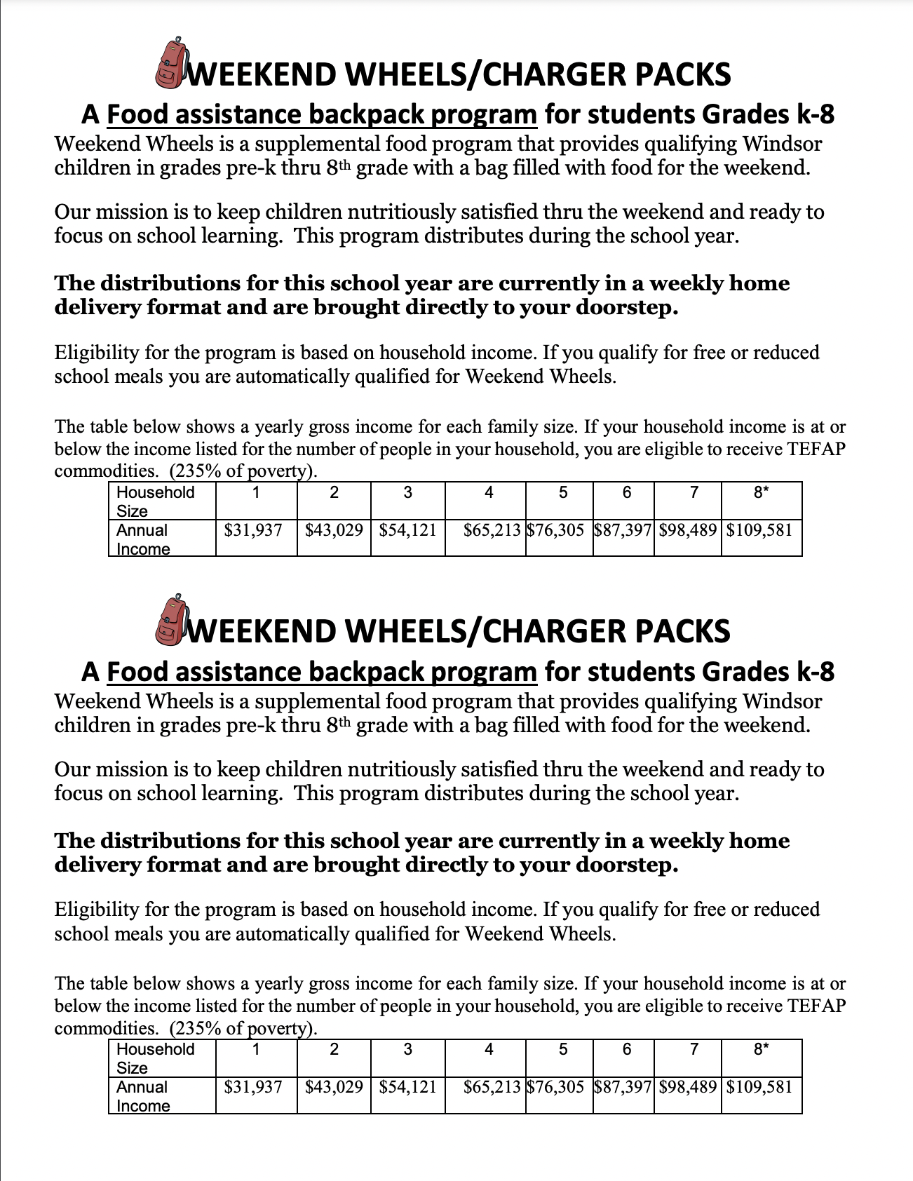 Weekend Wheels FAQ Sheet 