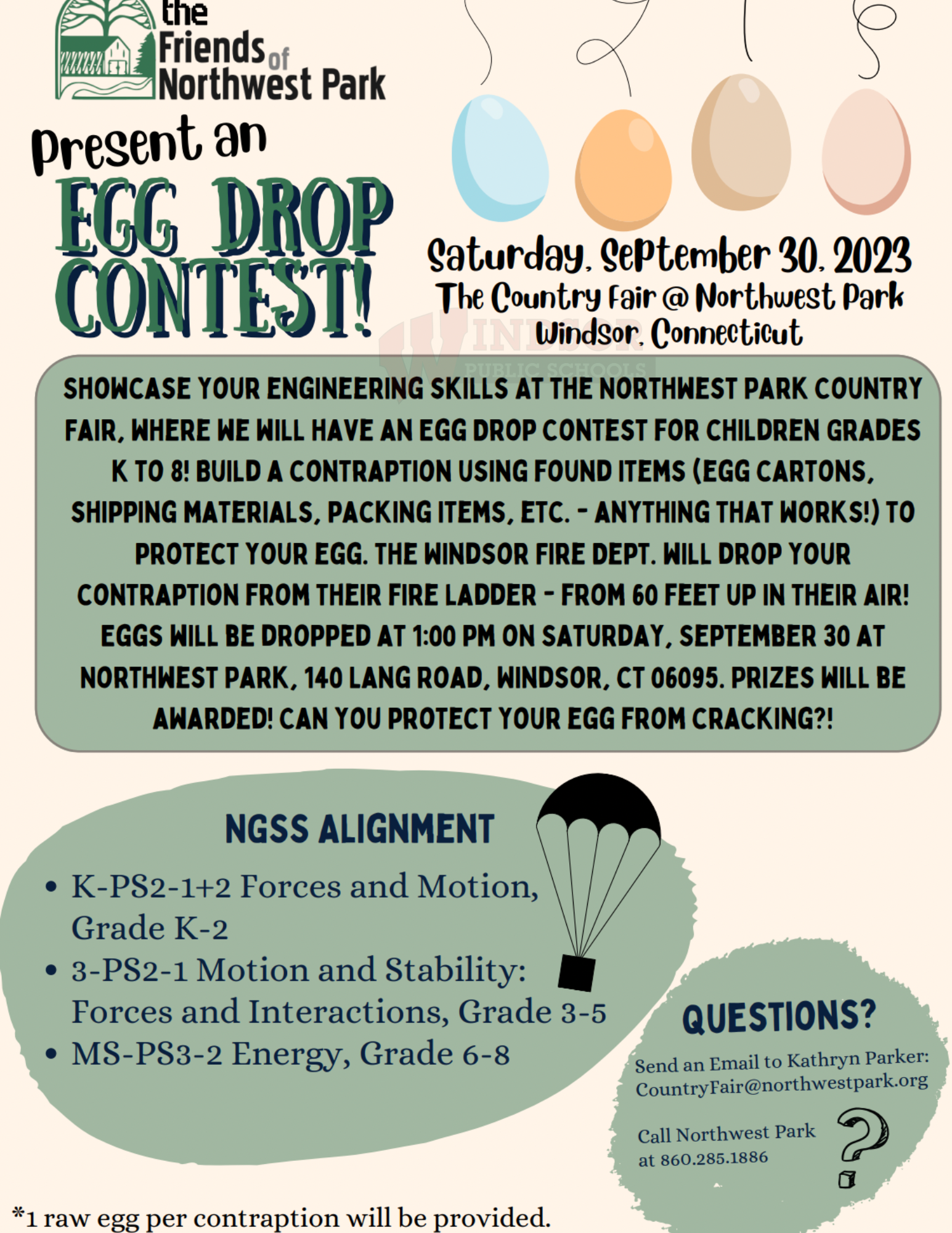 NWP Egg Drop Contest 9.30.23 