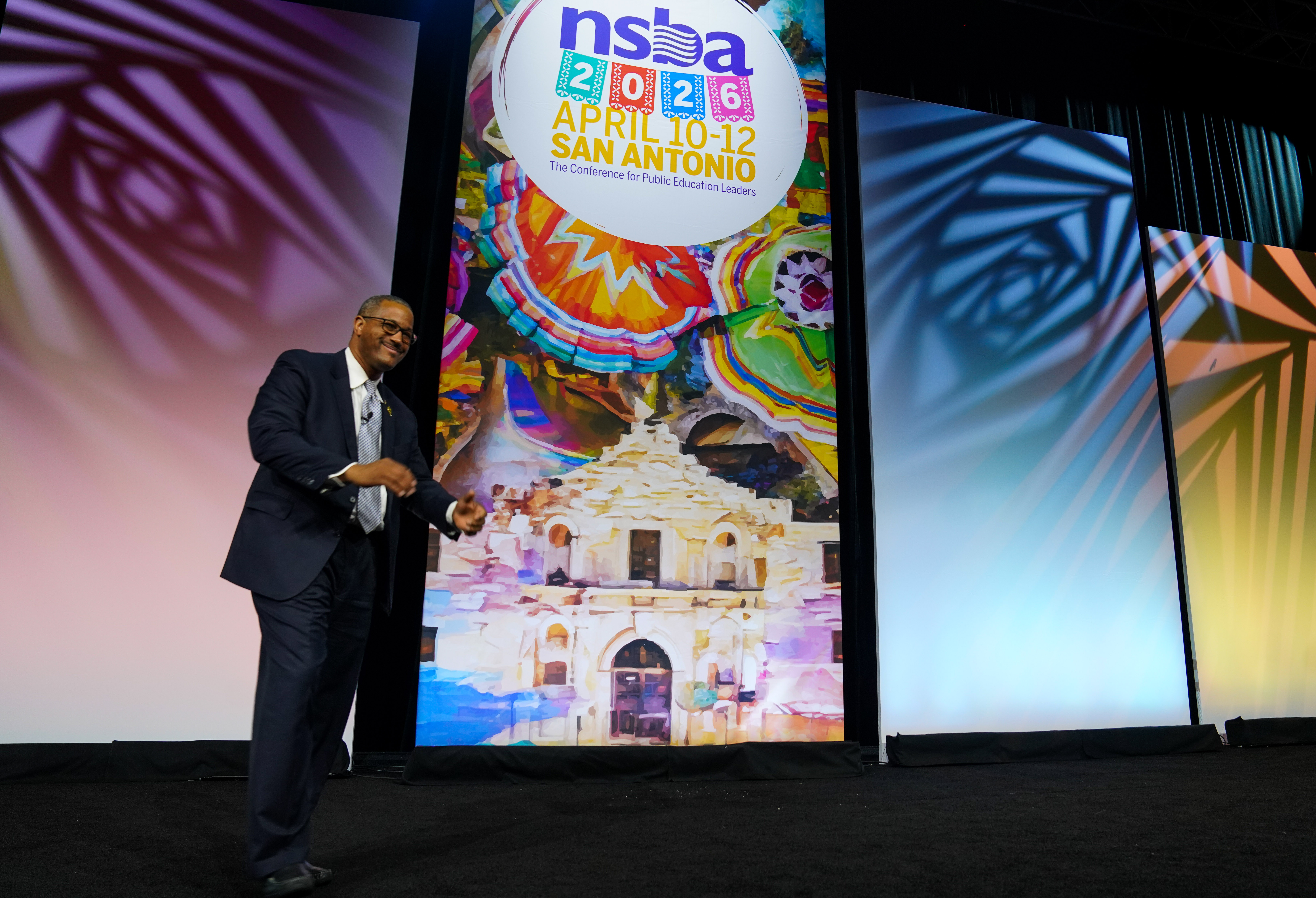 On April 10, 2026, Board of Education Vice-President Leonard Lockhart, was installed as the president of the National School Board Association.  This appointment comes on the heels of his term as president of the Connecticut Association of Boards of Education.  He will be serving a one year term as NSBA president.  April 30, 2026, CABE held a local celebration to recognize Mr. Lockhart for this achievement.