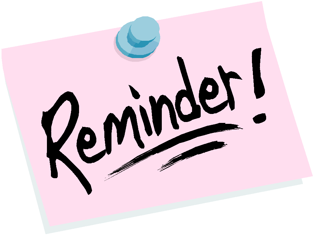 clip art Reminder.gif