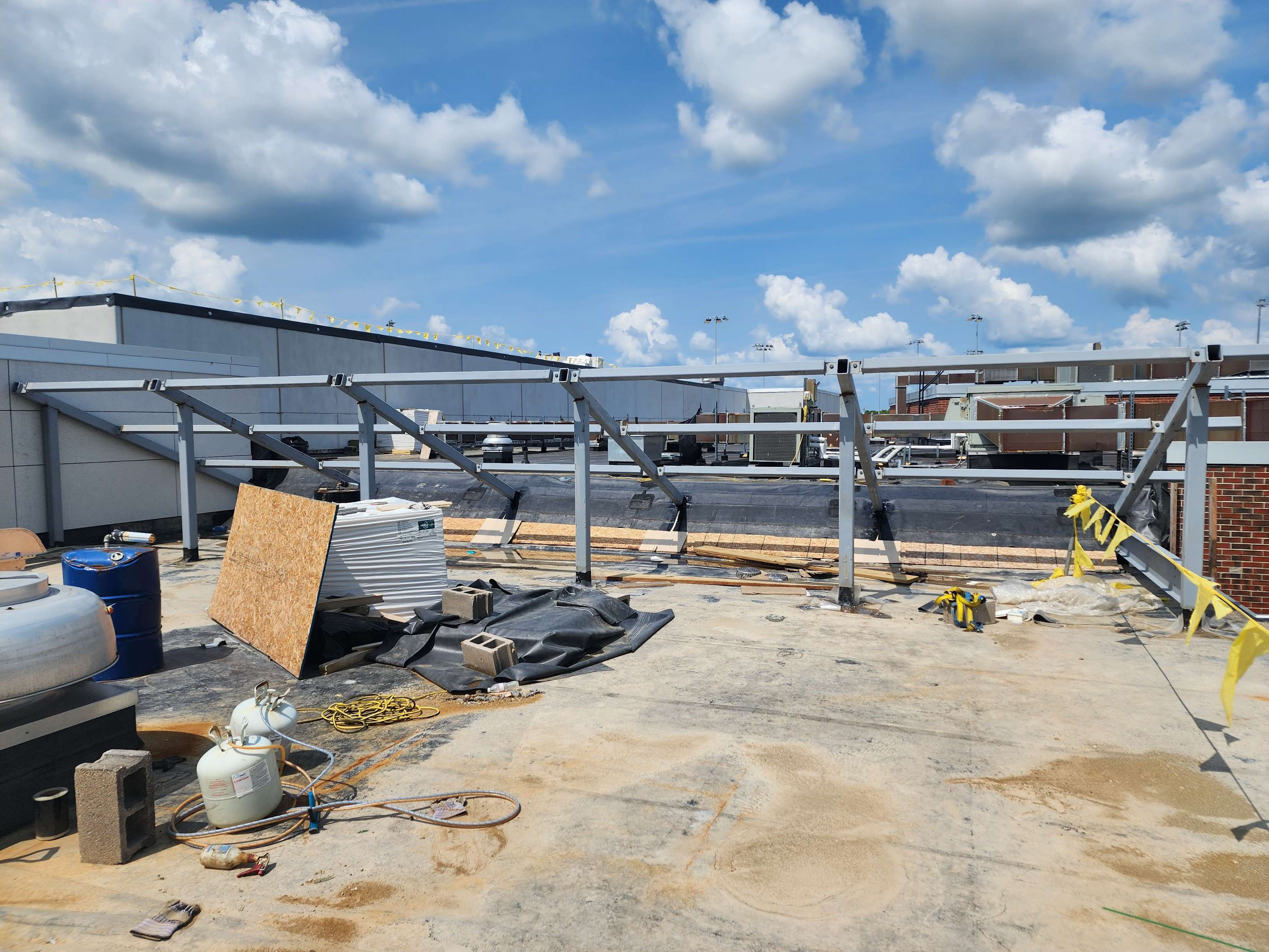 HS Roof Clear Story Steel Complete