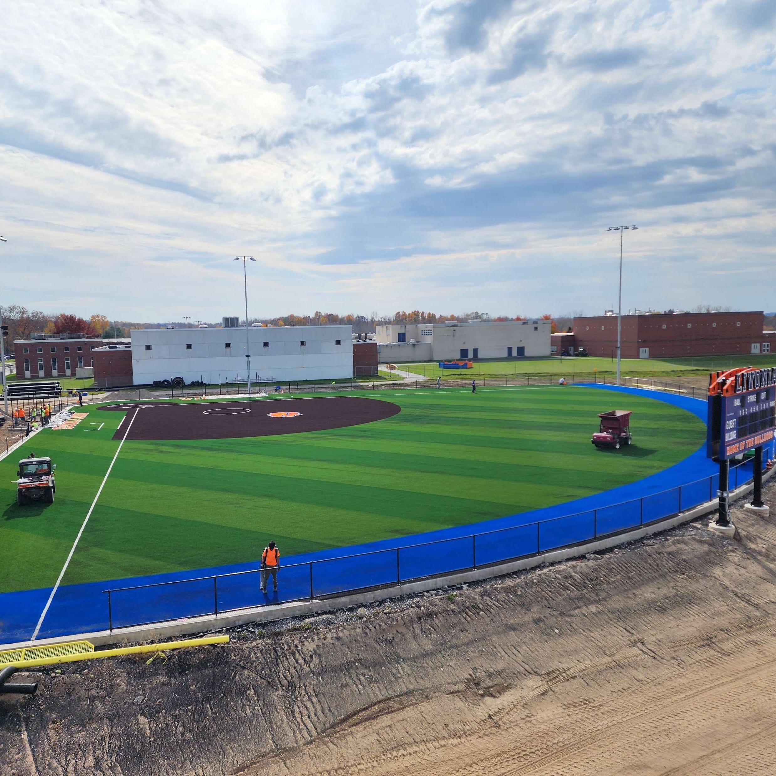 Softball Field Top Dressing