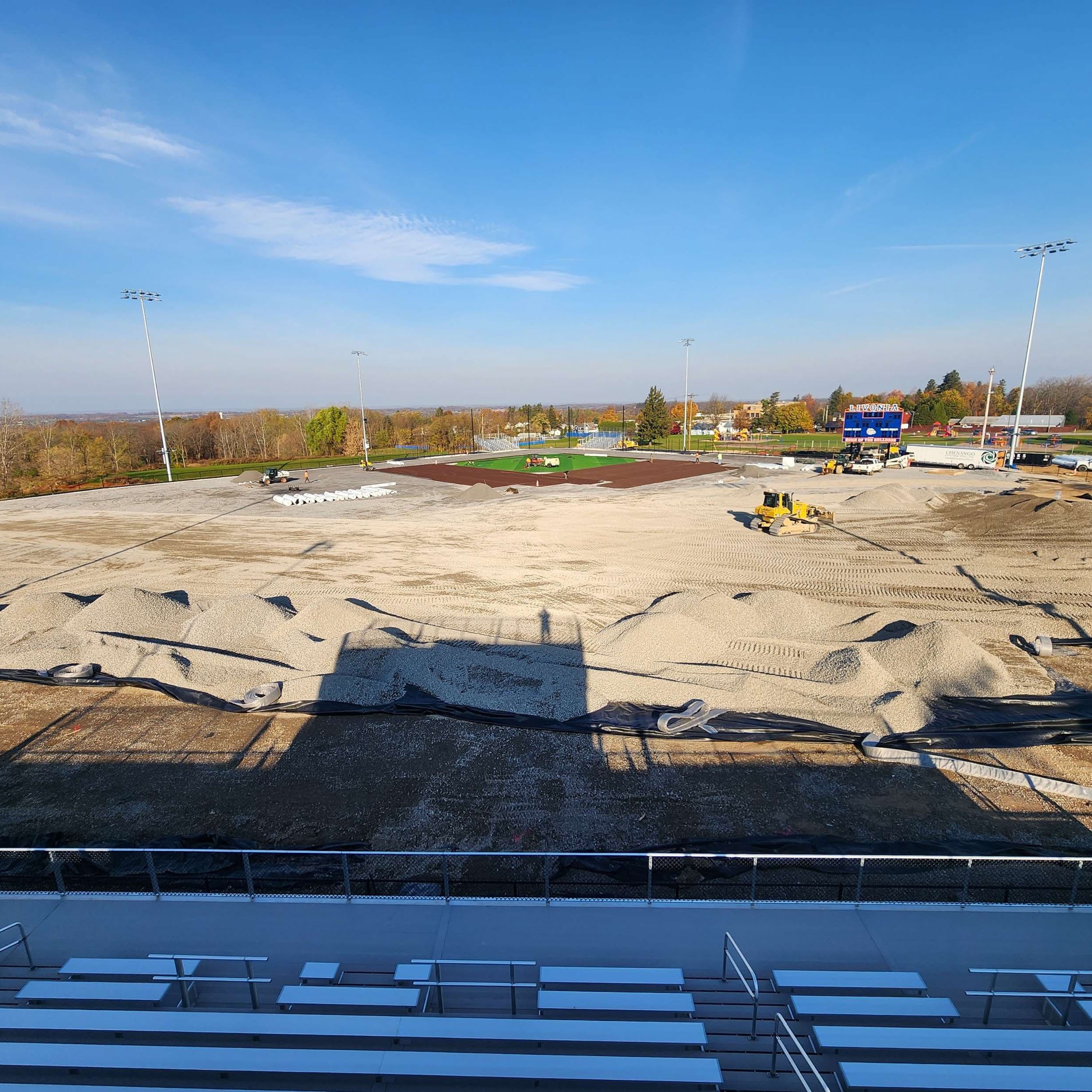 Multipurpose Field Turf Install