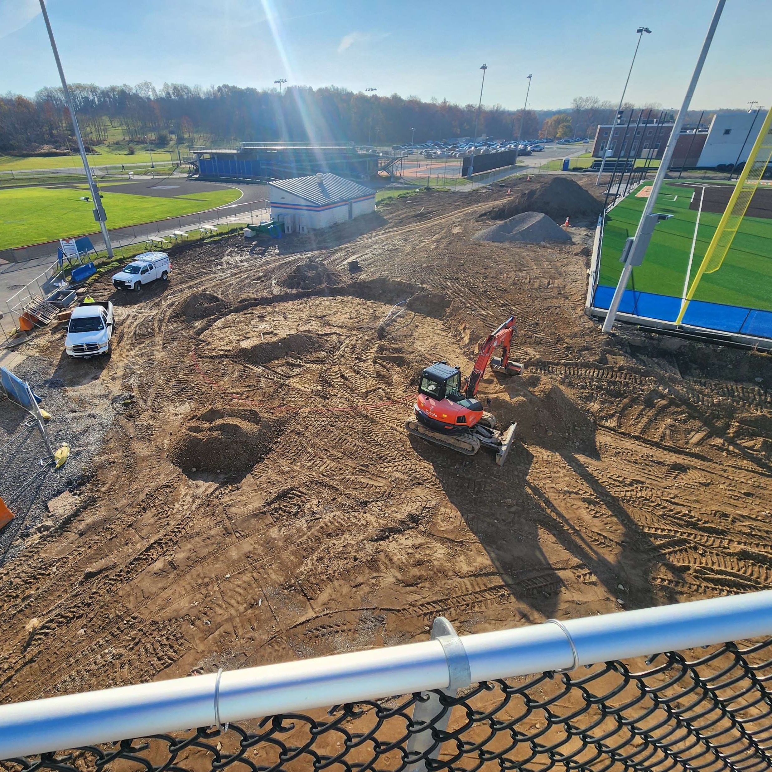 Site Plaza Excavation