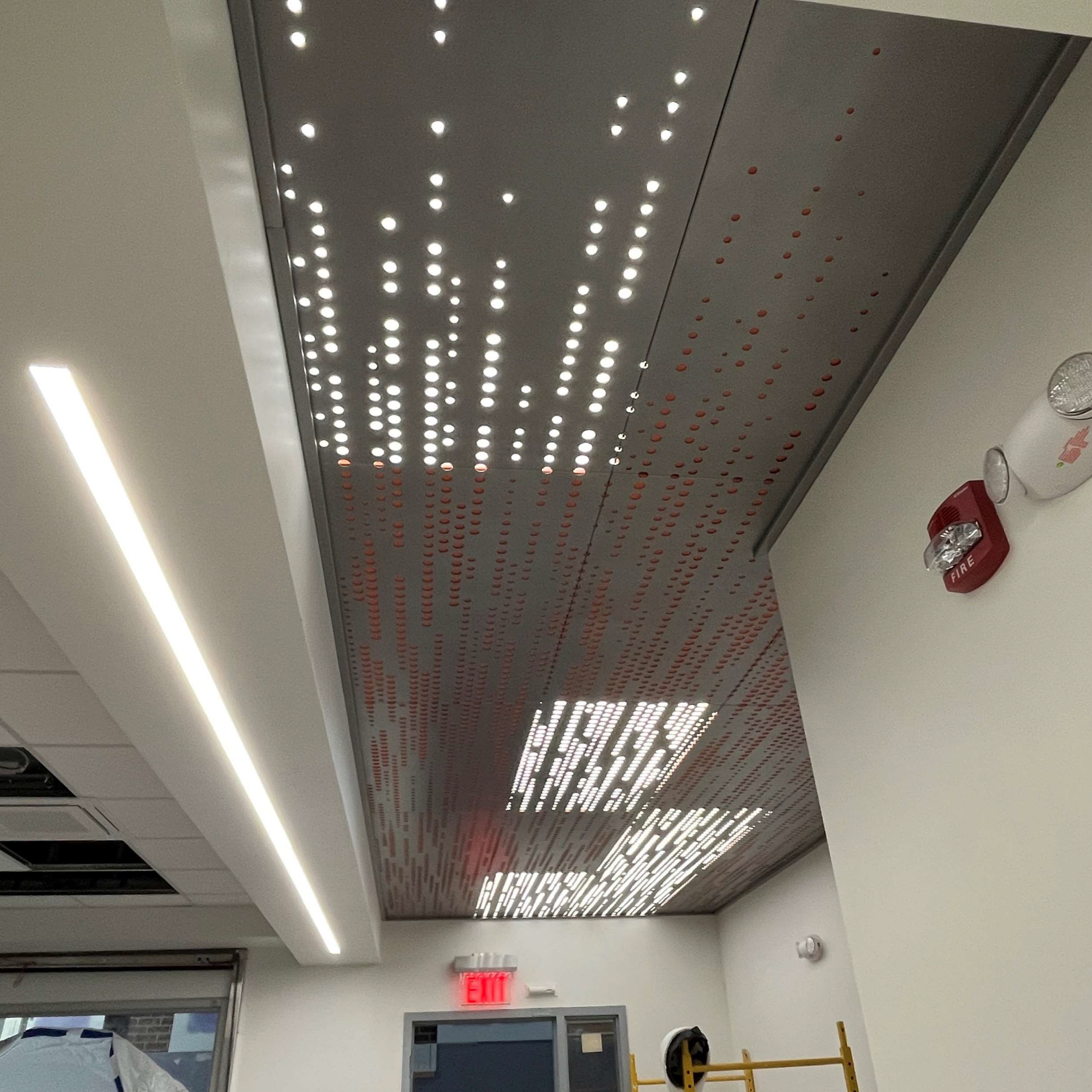 Reception Area Ceiling – High School