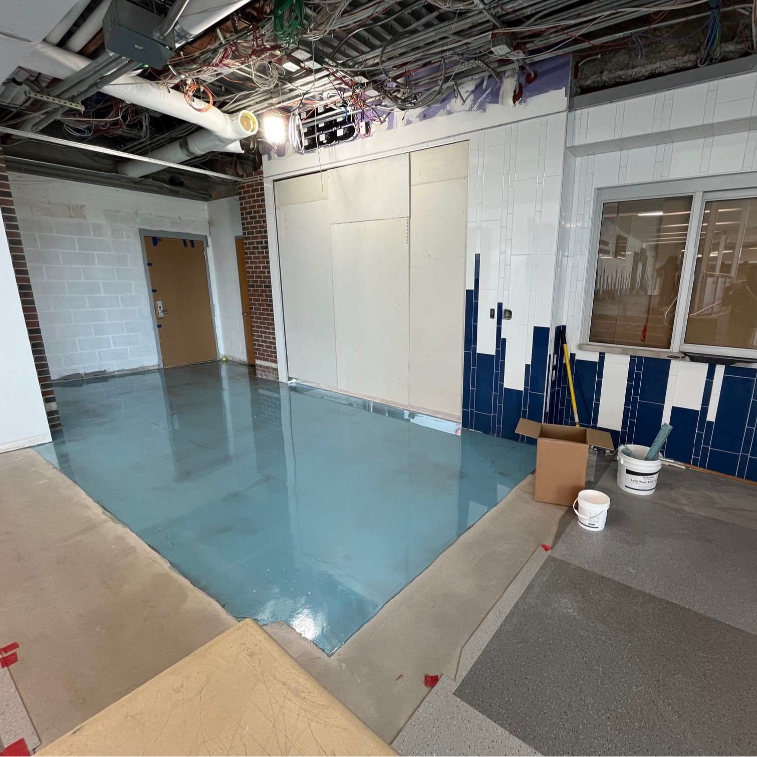 HS Auditorium Lobby @ New Main Office