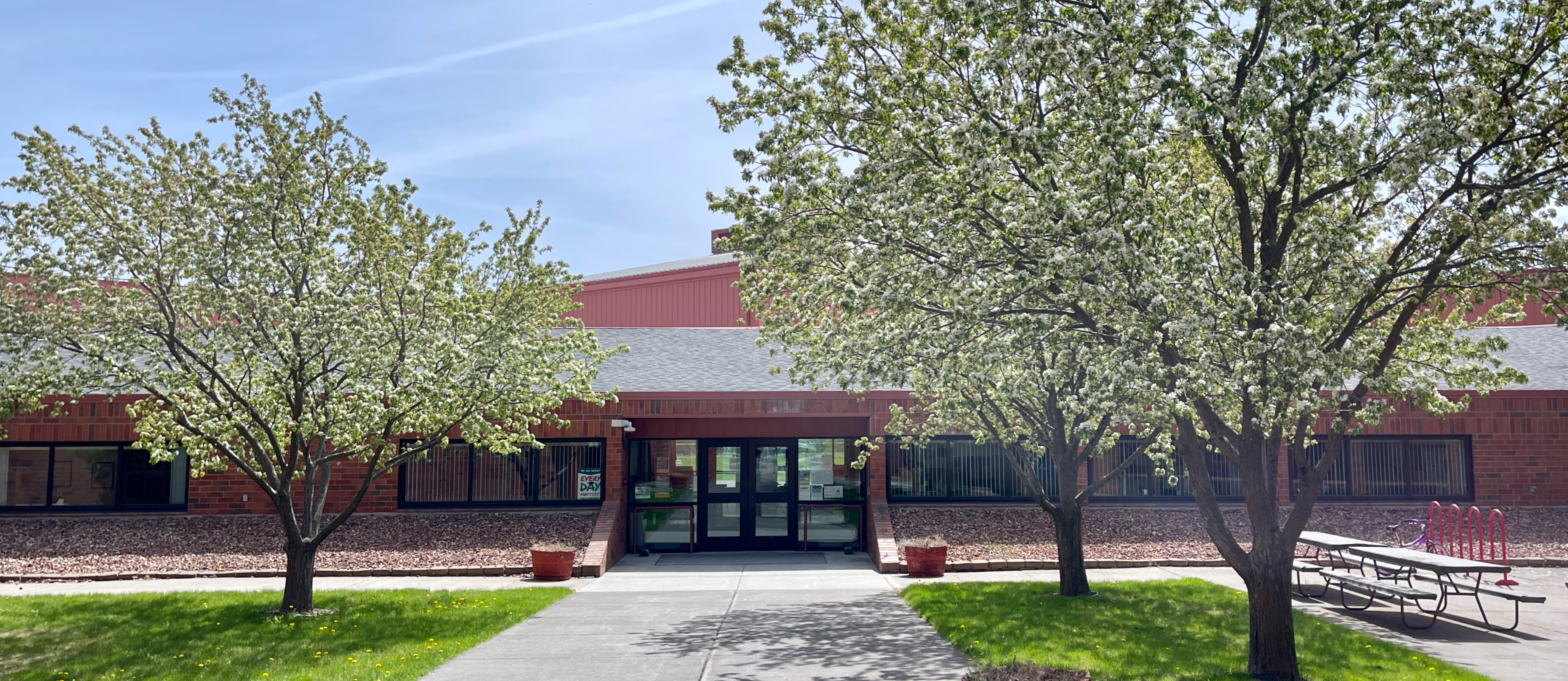 Athena Elementary in Spring