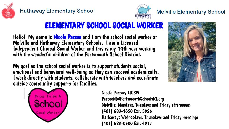 school social worker Nicole Pascoe