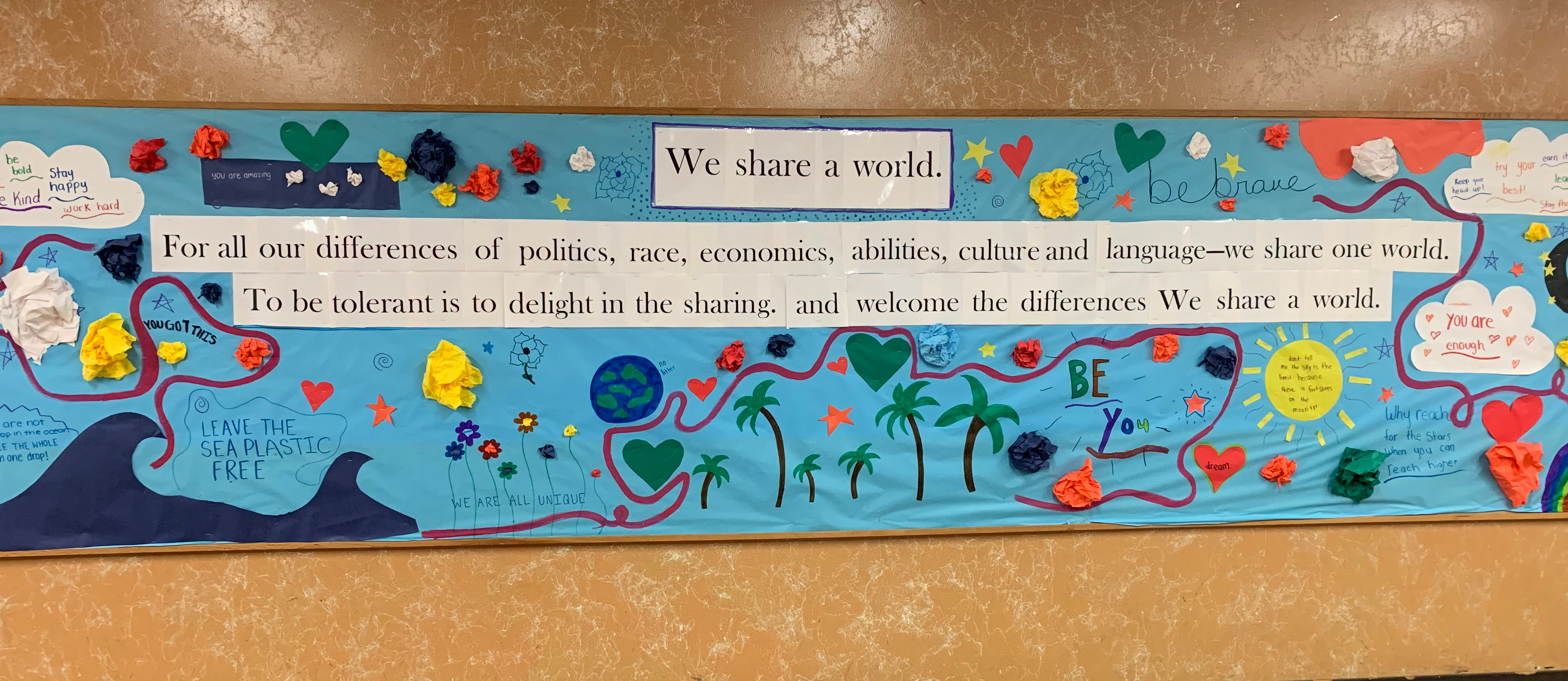 Portsmouth Middle School celebrates diversity.