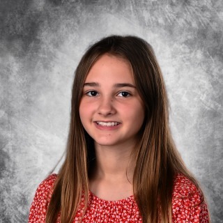 Henley Heinlein, December 2025 Student of the Month (Making Good Choices), 6th Grade.