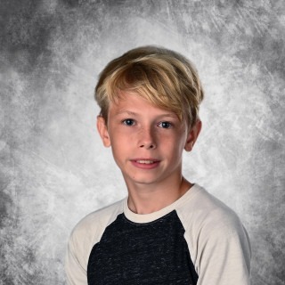 Caden Sedlock, November 2025 Student of the Month (Gratitude), 8th Grade.