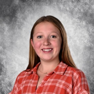 Chloe Marnhout, October 2025 Student of the Month ("Being a good friend" Antibullying), 6th Grade.