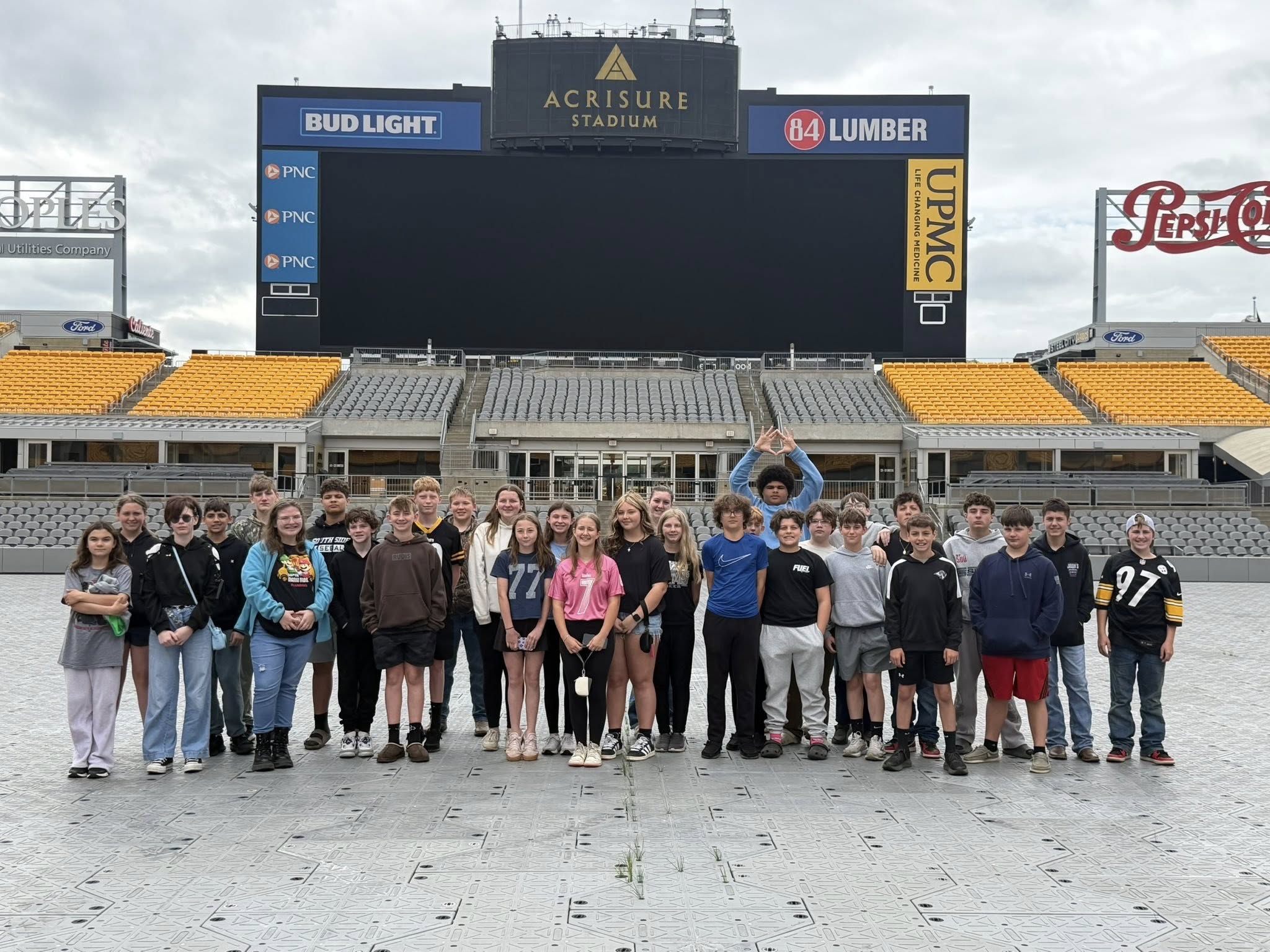 Acrisure Stadium field trip