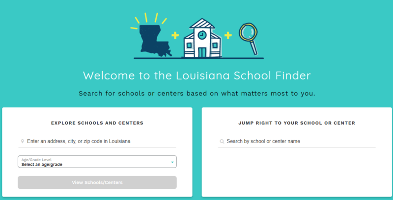 Louisiana School Finder
