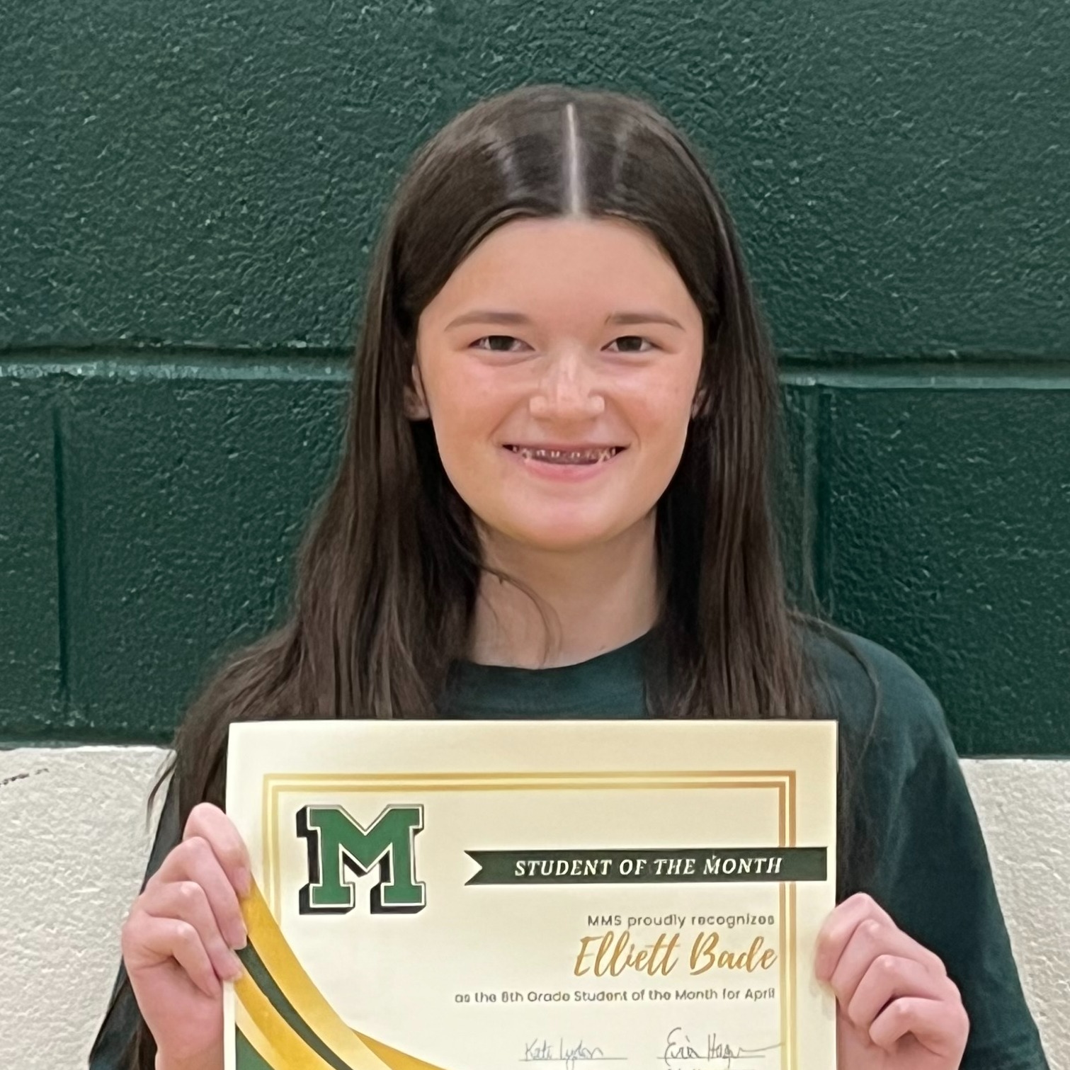 Studnet of the Month
