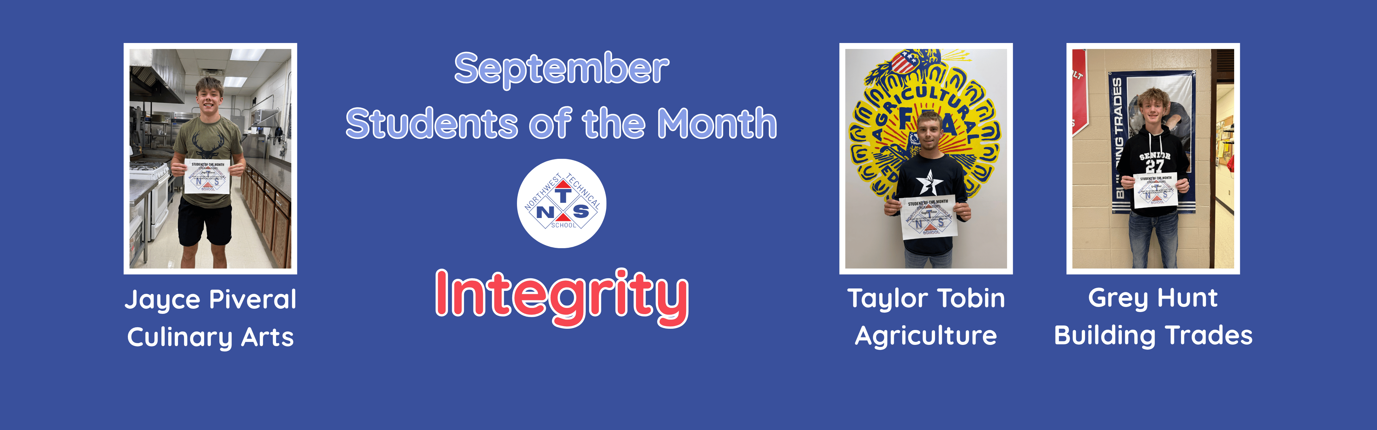 Students of the Month