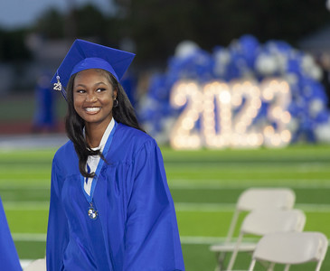 high school student at 2023 graduation