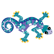 Guerrero Elementary Logo (Geckos)