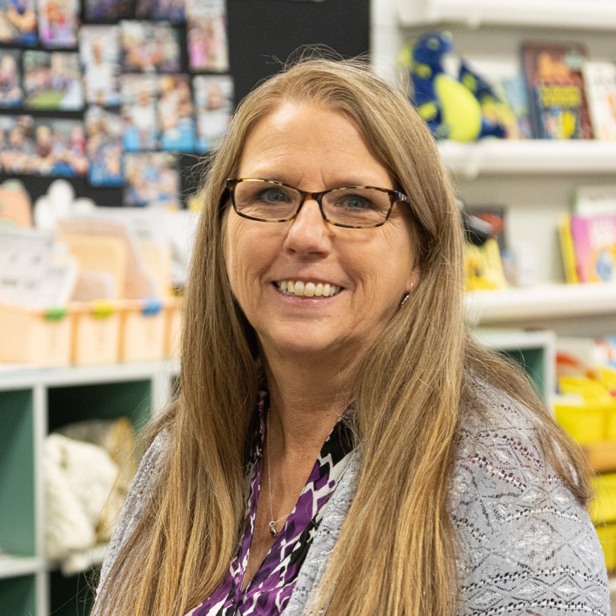 Instructional Assistant poses for portrait