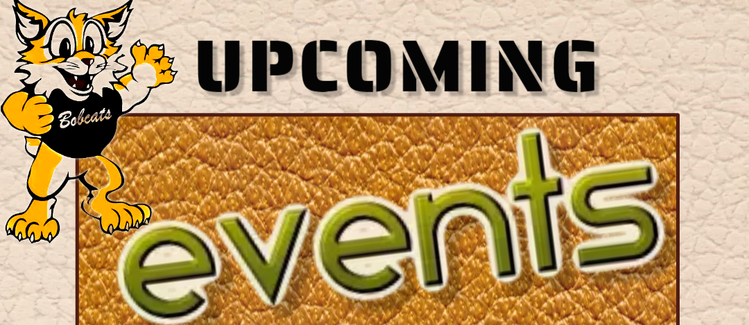 UPCOMING EVENTS