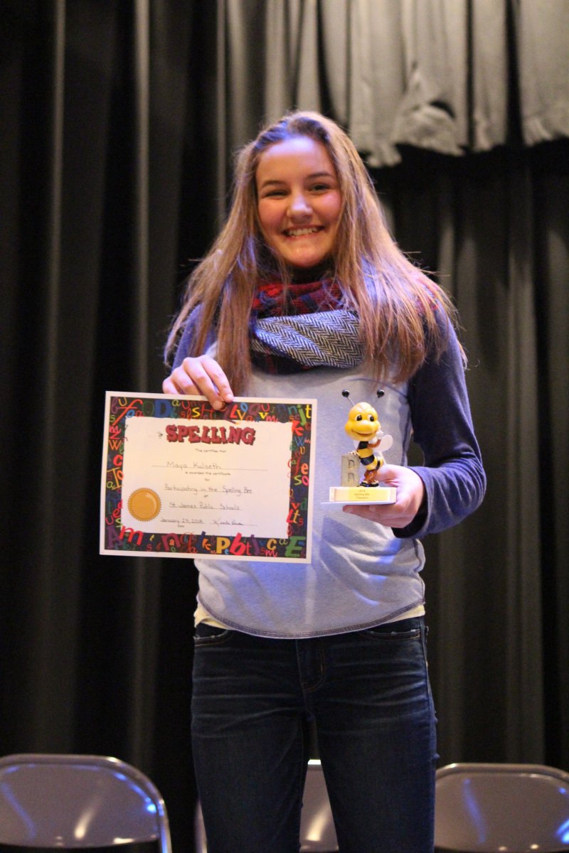 Spelling Bee - January 2018