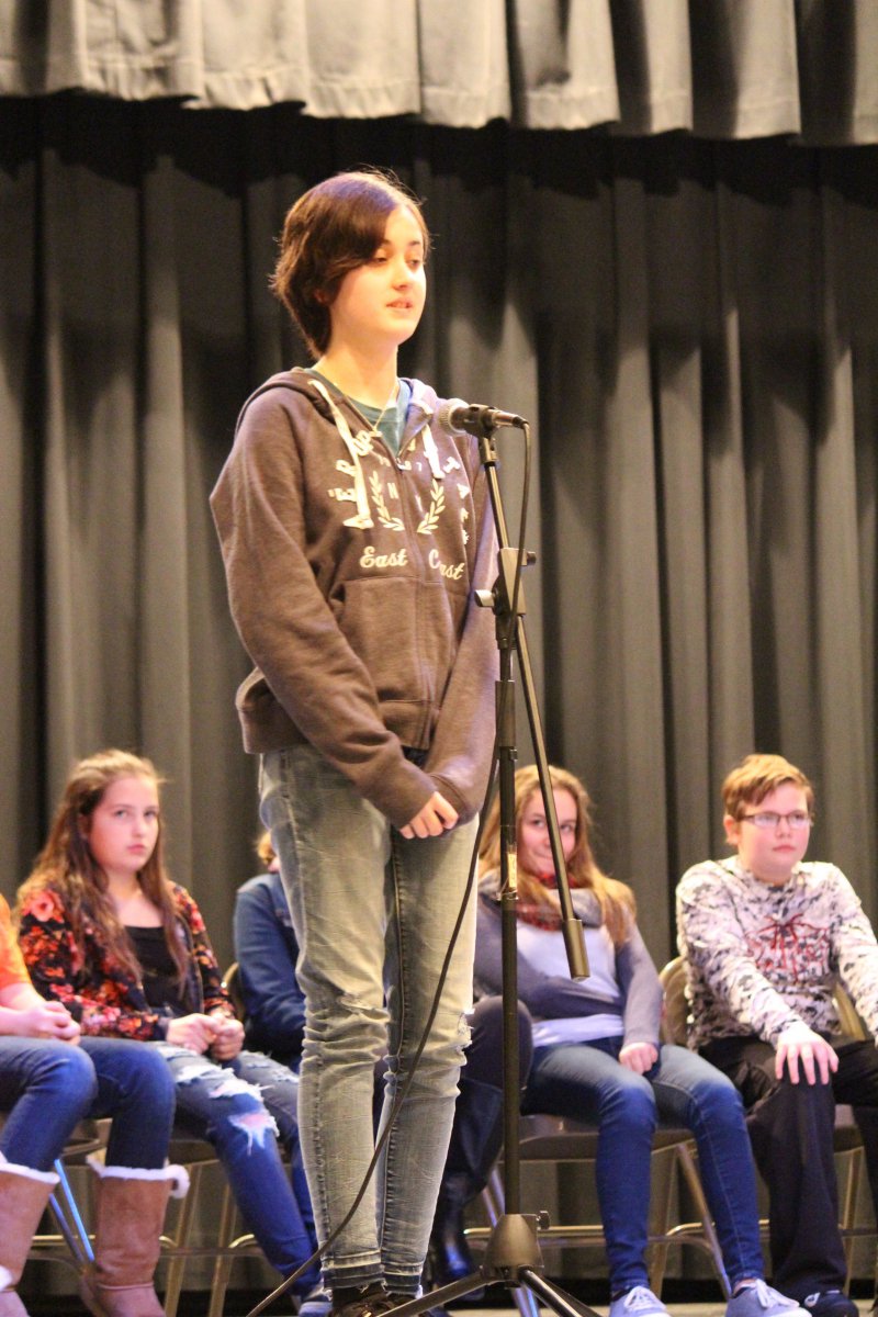 Spelling Bee - January 2018