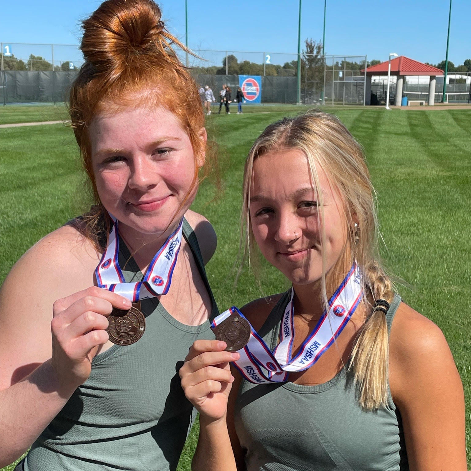 Girls Tennis Doubles 8th at State