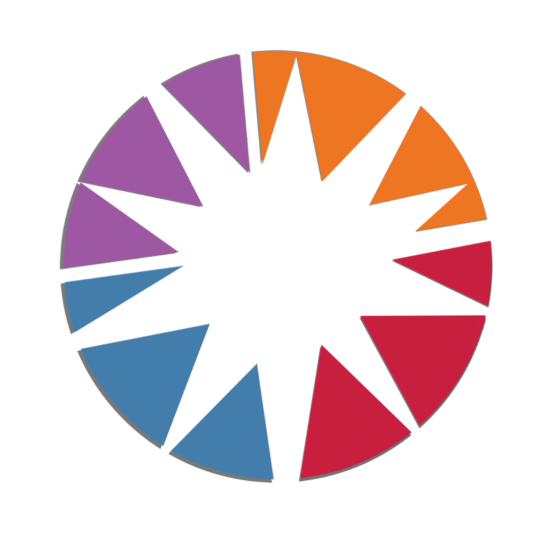 Distinctive Schools round starburst logo