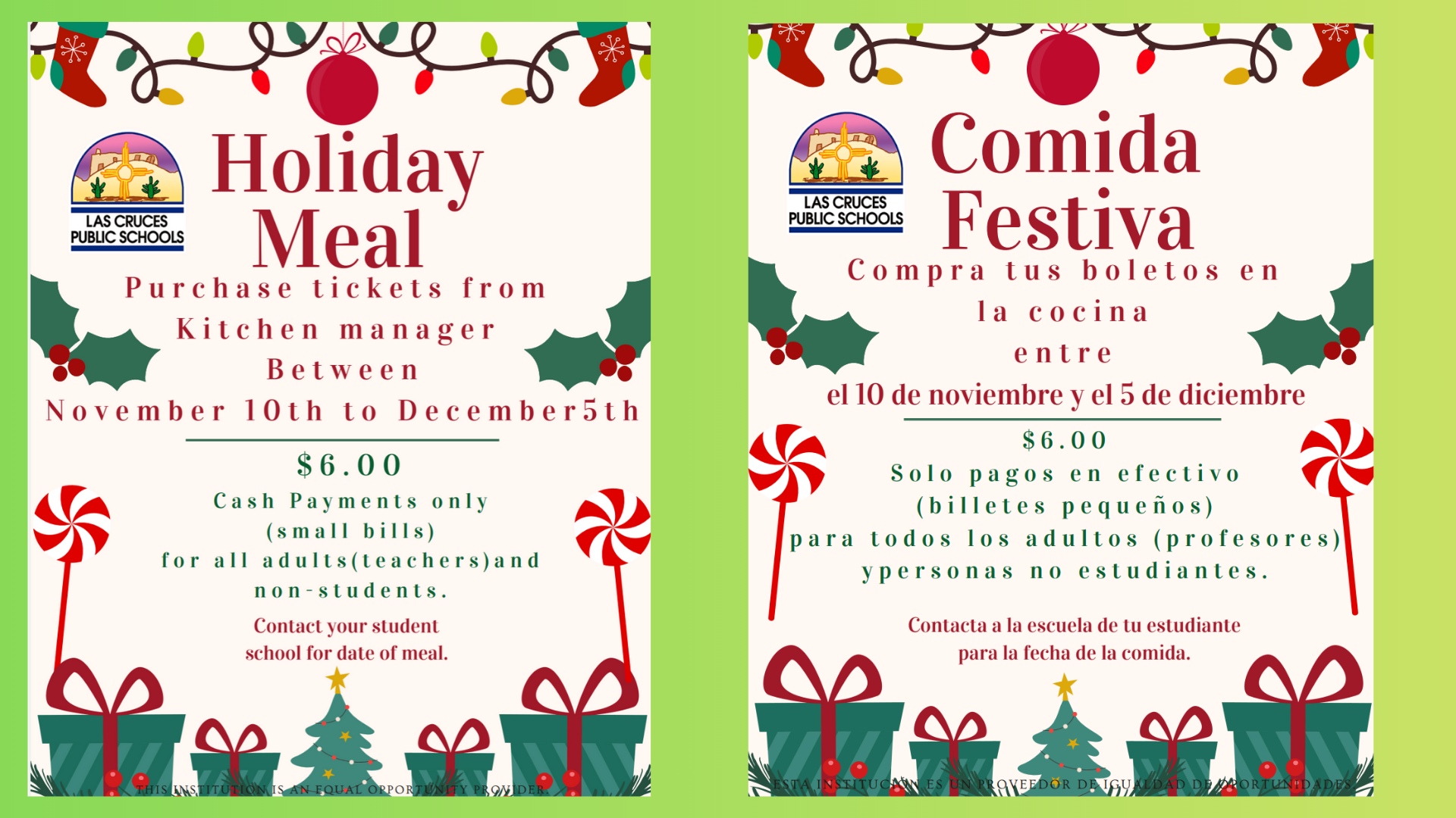 3rd-5th grade Family lunch tickets for sale