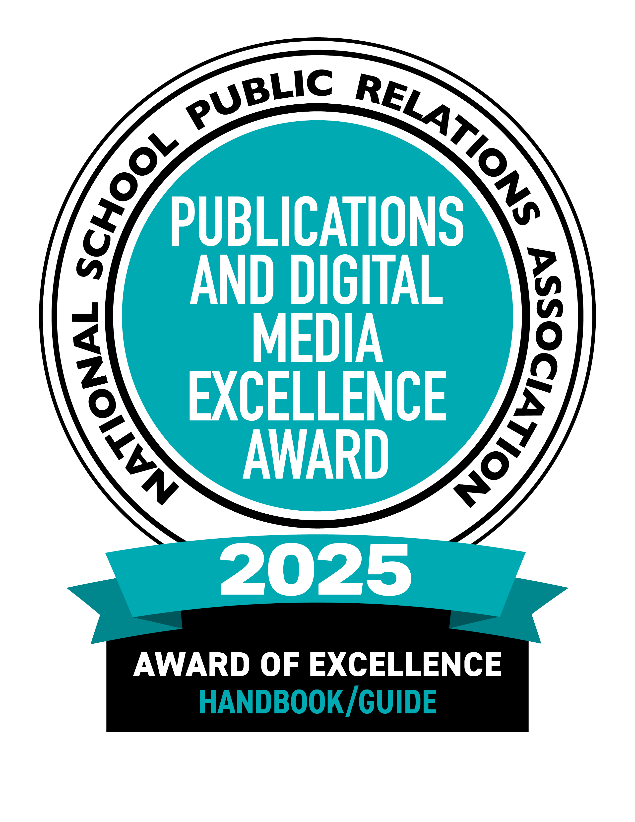 National School Public Relations association award of excellence for infographic