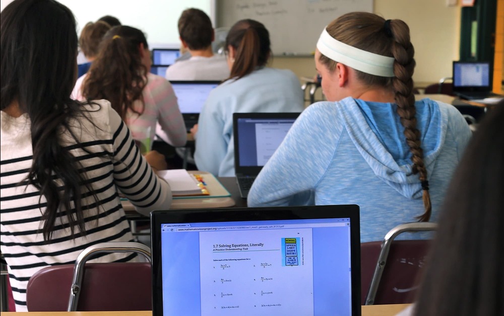 HVS students in class