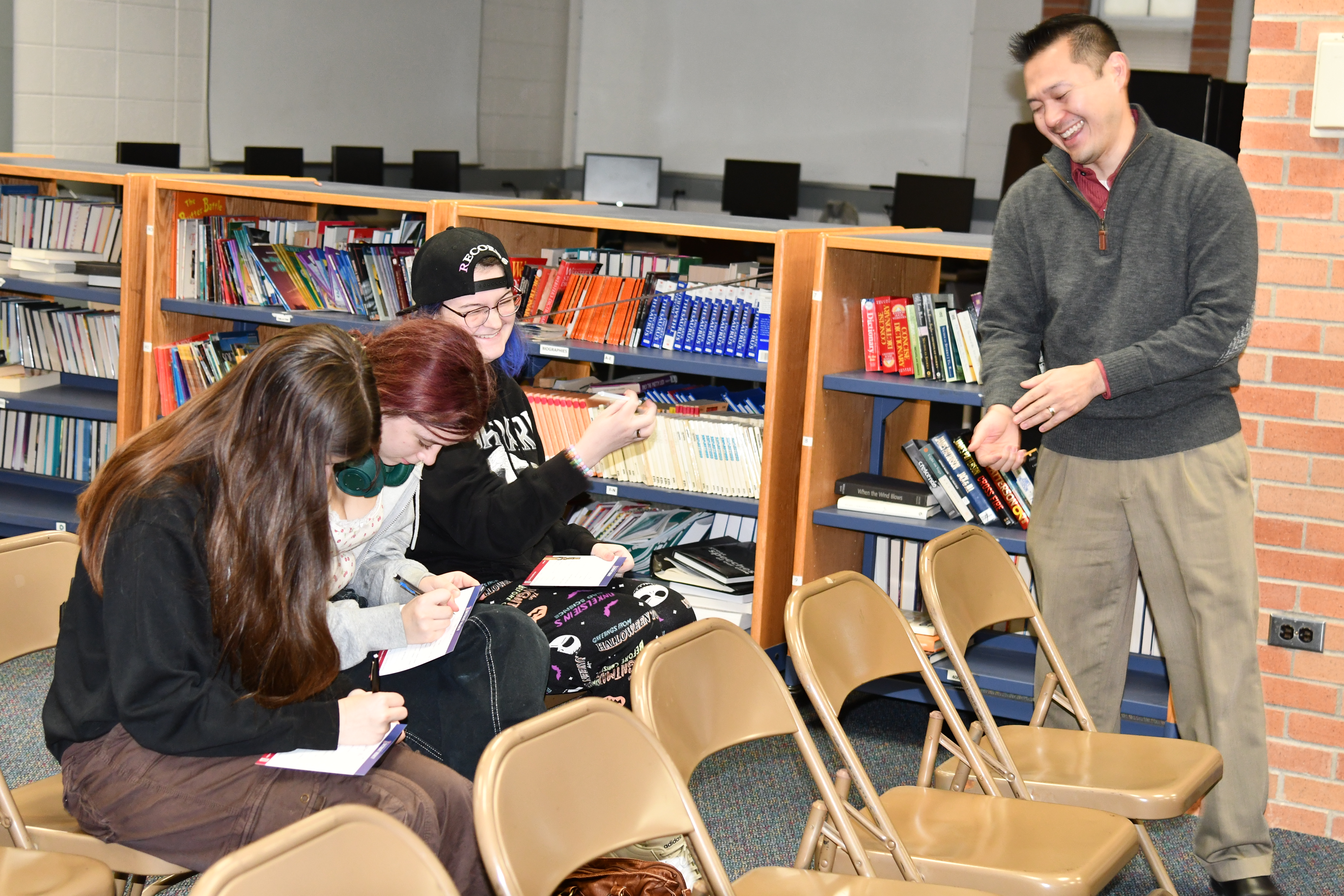HVS Career tech students