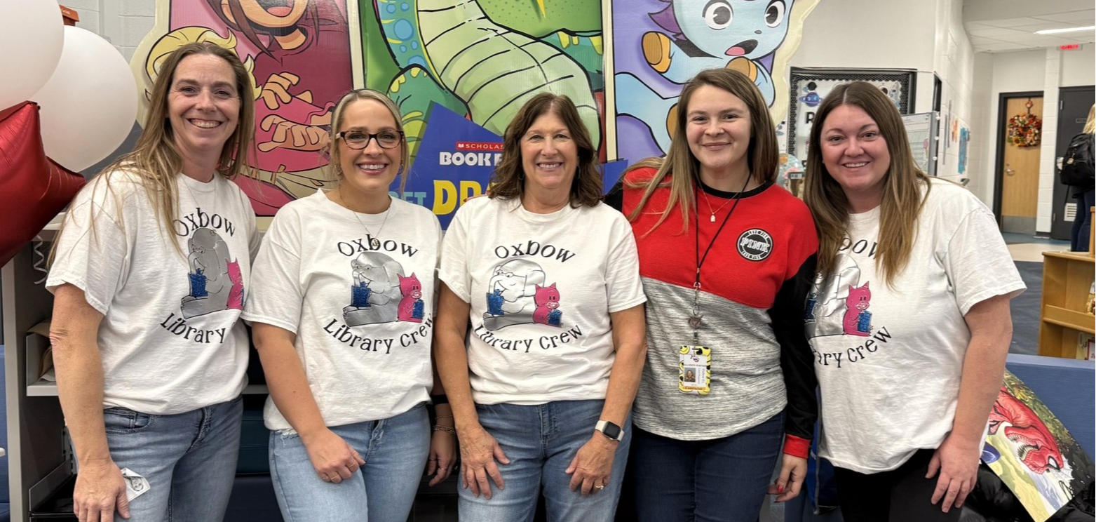Teachers at Oxbow Elementary 