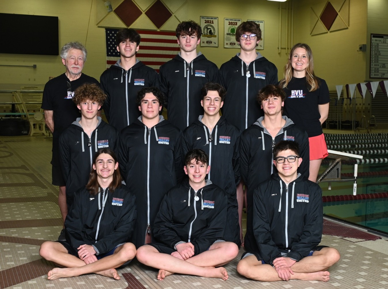 HVU Boys swim & dive team 
