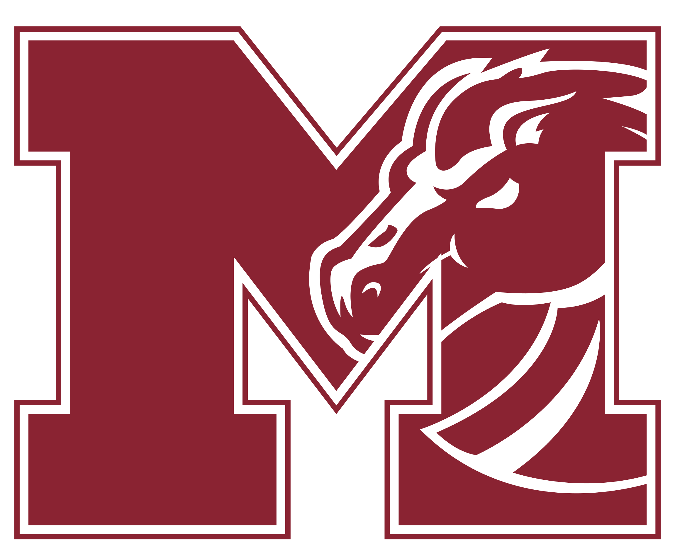 Milford Mavericks M logo