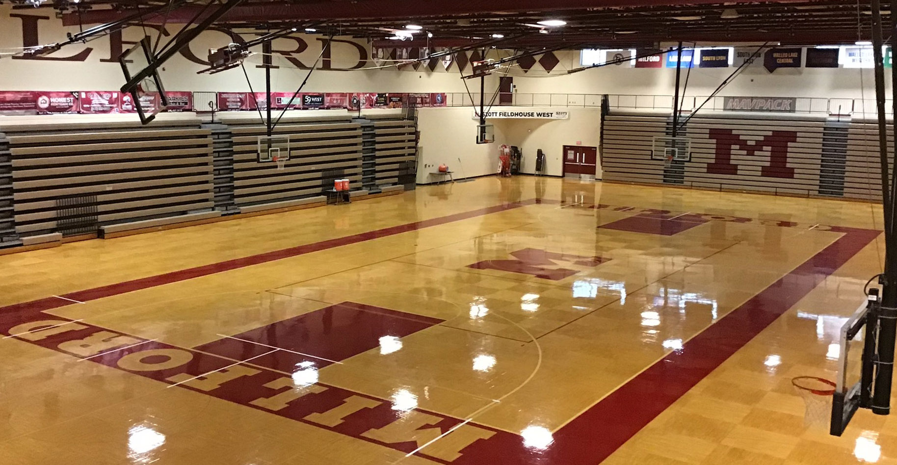 milford high school gym