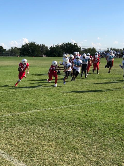 Cougars on the march in a dominant win against Zia MiddleSchool!