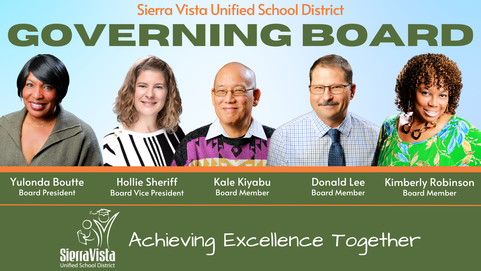 Governing Board Sierra Vista Unified School District