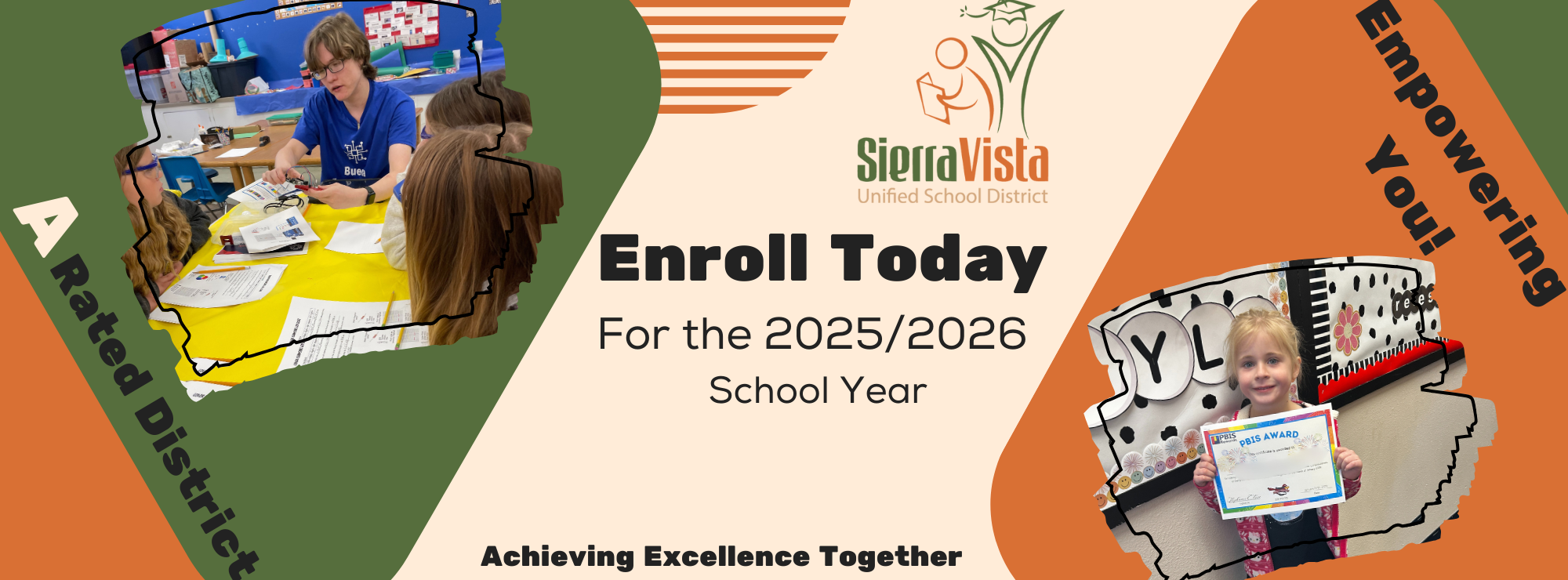 Become part of the SVUSD family! enroll for the 24/25 school year!