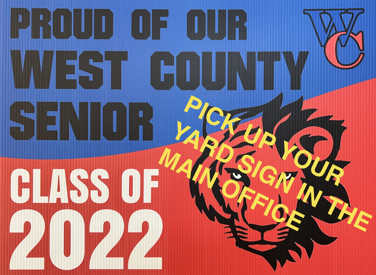 Senior Yard Sign