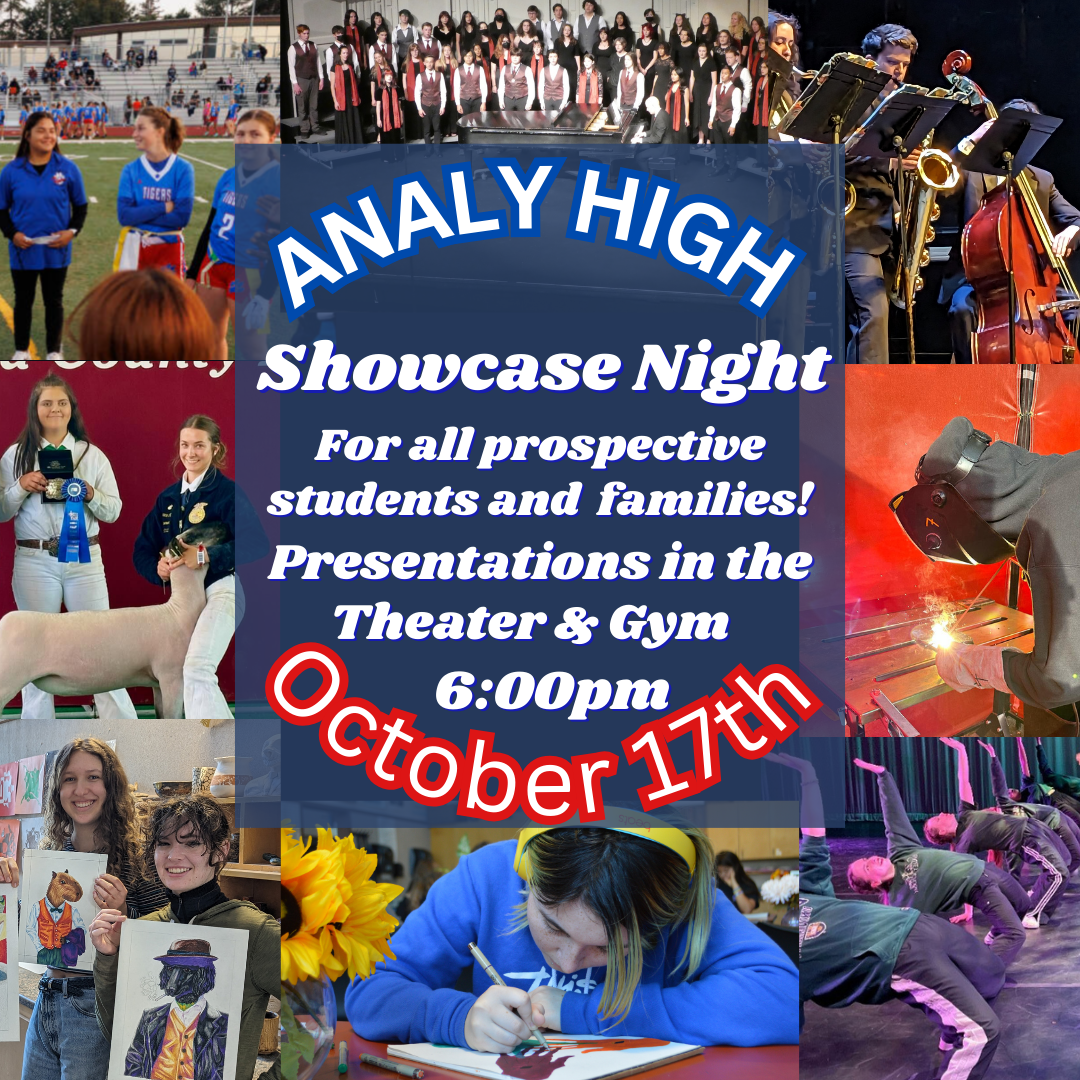 Showcase night flyer